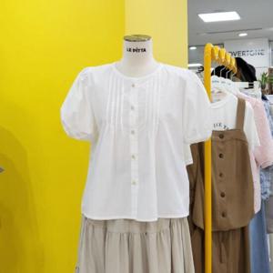 르피타 DP01 베이비돌 퍼프 블라우스 L242UBL811