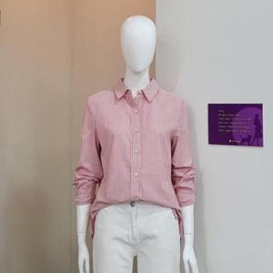 올리비아하슬러 DP01 스트라이프 코튼 셔츠 OHDMBL902