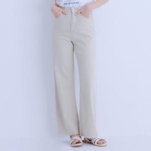 [로엠]컬러 스트레이트 린넨 데님(2colors)_RMTJE25G18