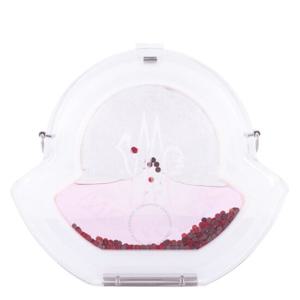 몽클레어 레이디스 COQ 투명 로고 크로스바디 백 F109B5L70120-02S9Y-001