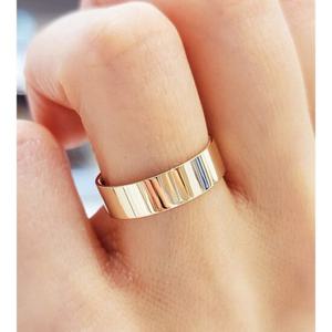 미니골드 14K 5mm 플렛 반지 RRIM4196