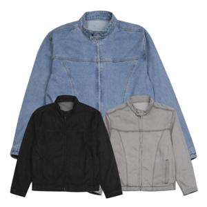 [파파브로]남자 영캐주얼 간절기 오버핏 청자켓 IC-JKA-Q017