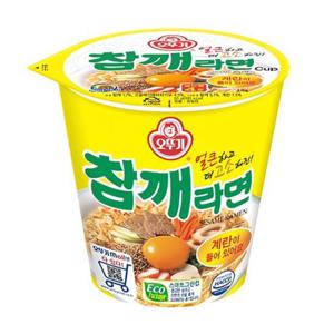 오뚜기 참깨라면 소컵 65gX6입X3박스
