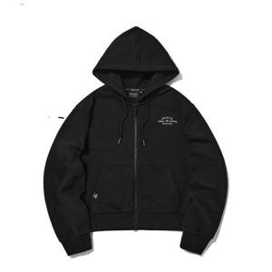 인터크루 HC10 여성 크롭 면 후드 집업 ITX3DH51G