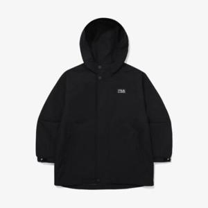 휠라키즈바람막이 TQJ FK2JKG1101X-BLK 에센셜 심플 로고 아우터