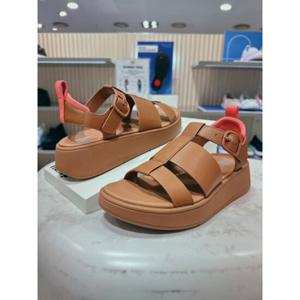[FITFLOP][뉴 플랫폼] FFSO5E121W2 25S S 브라운 여성 플랫폼 피셔맨 샌들
