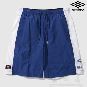 [엄브로] HBL OG 컬러블록 우븐 5부 반바지 UP221CHP51 BLU