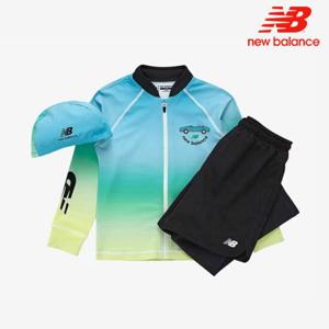 [뉴발란스]뉴발란스 키즈 남아 래시가드 셋업 NK9RE2101B-50 수