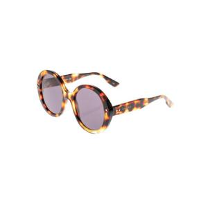 GUCCI 라운드 톨토이즈쉘 아세테이트 선글라스 691295J07402312
