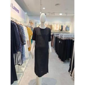 올리비아로렌 sh06 인견 라운드넥 원피스 VOBOA3M5256