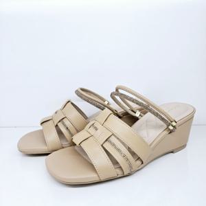 [엘칸토]천연 양가죽 여성  2-WAY 웨지 샌들 (5.5CM) LCWW44U526