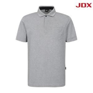 JDX HC08 셔츠형 린넨 반팔 티셔츠 X2TSV2557(BK)