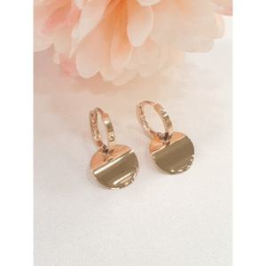 로이드 LOSF3007G 10mm 웨이브 코인 14K 원터치 귀걸이