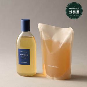 [리필구성] 아로마티카 티트리 퓨리파잉 샴푸 400ml+리필500ml