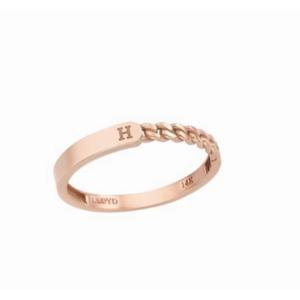 [로이드] 반꼬임 이니셜 14K 반지 LRS19049G