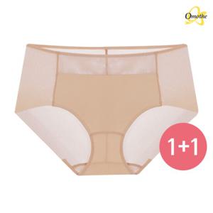 핏온오모떼 릴렉싱 컴포트커버 팬티(OMCCPT01_2PT) 2종/베이지