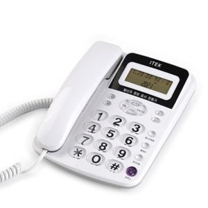 아이텍 IK-310 전화기 화이트 발신자 사무용 매장용 단축 가정용