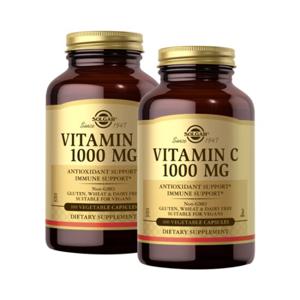 솔가 Solgar 비타민 C 1000mg 100베지캡슐 x2