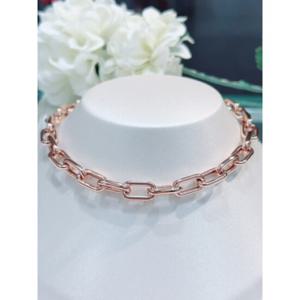 로이드 모던브리티쉬 7.3mm 앵글 클립 14K 목걸이 LNC23018G