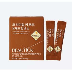 [지앤씨][GNC]뷰틱 프리미엄 카무트 브랜드 밀 효소(2g30포)