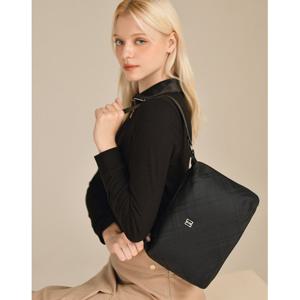 닥스 골프 여성 24FW ONLINE EXCLUSIVEBEST SELLER 블랙 하우스 체크 경량 숄더백 DNGF4F951BK