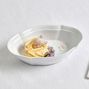 [모던하우스] 블랑누아 프렌치스칼럽 타원그라탕기 L21.5