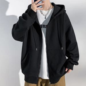 [리빌모아]남자 가을 오버핏 무지 공용 후드 집업 DMS-JKA-SCC88