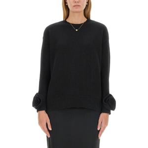 발렌티노 울 저지 스웨터 5B0KC52Q8DA 0NO
