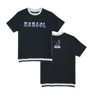 캉골 플리스 바스켓볼 반팔티셔츠 K90229 Black