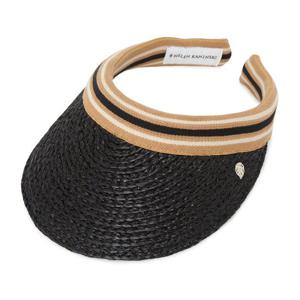 헬렌카민스키 마리나 바이저 HAT50318 CHARCOAL BLACK STRIPE