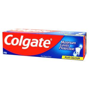 콜게이트 그레이트 레귤러 플레이버 불소 치약 250g (5개입) x 8팩
