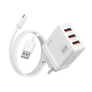 아이리버 IHA-H36A 가정용 충전기 USB-A 3포트