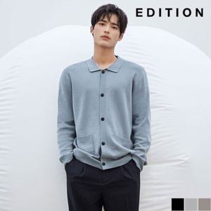 [에디션] 카라 버튼 가디건 (NED1EC1904)