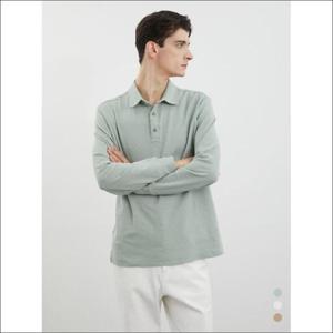 인디안 세이브존02 와플 조직 카라 티셔츠 MIVAL4S1161