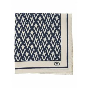 [VALENTINO] 남성 Stoles Shawls 스카프 45X45Cm YEK007DRQRDR Cream /8