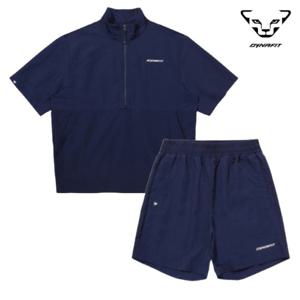 다이나핏 [택가 178,000원] 공용 타란 반팔 아노락자켓 반바지 트레이닝 세트 YUM23601N4SET
