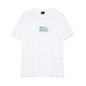 PS 바이 폴스미스 반팔 티셔츠 M2R 011R PP5128 01 WHITE