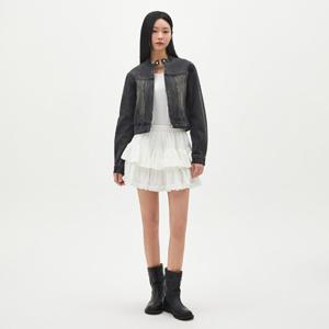 [랩]밴딩 프릴 미니 스커트(속바지)(AR2WS420)