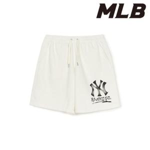 MLB (3ASPB0253-50CRS) 베이직 빅로고 6부 반바지