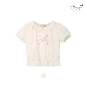 [페리미츠] 꽃자수 크롭블라우스(P2522B372_08)