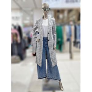 제시뉴욕 세이브존04 컬러 체크 린넨자켓 MC3JI2810JI