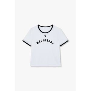 [지컷]배색 디테일 숏 슬리브 티셔츠(7295240102)