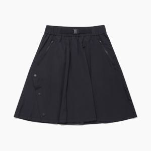 [르꼬끄골프] 여성 우븐 플레어 롱스커트 (GQ222LSK53)