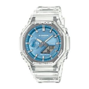 카시오 G-SHOCK (G-SHOCK) 브라이트 메탈릭 다이얼 시리즈 스카이 블루 GA-2100BM-7A2JF