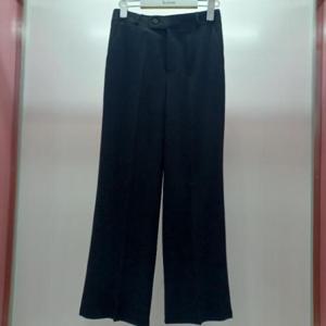 Latium HC06 국내생산 스판 찰랑찰랑한 허리반밴딩 세미정장 통와이드 핏예쁜 바지팬츠 T2523pt16B