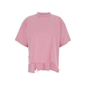 발렌시아가 반팔 티셔츠 783399TSVD52014 Pink