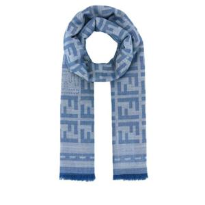FENDI Embroidered wool scarf FXT069AUM1 F0RU7