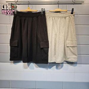 유솔대동백화점 DP01 면 카고 버뮤다 팬츠 ULTM254Z1