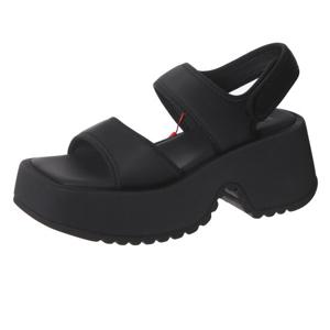 소다 글로벌 슈스파 여성 캐주얼 청키창 6CM 샌들 CLD554 (블랙)