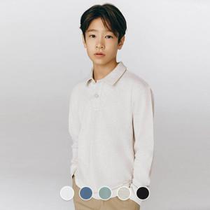 [지오다노주니어] 03015501 폴로 피케 긴팔 티샤츠